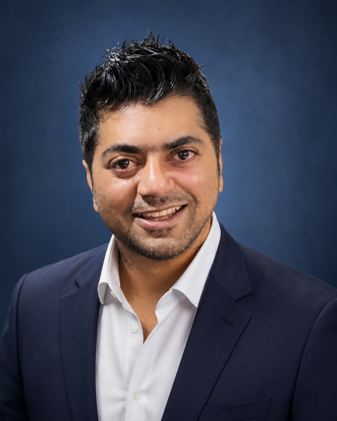 Portrait of Jagdeep Mahal, Equipment and Kit Manager